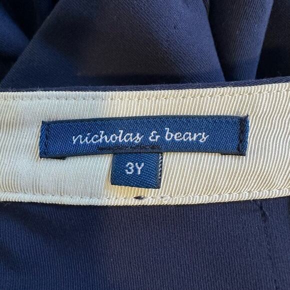 Nicholas & Bears Navy & White Shorts Boys 3 - Picture 7 of 7